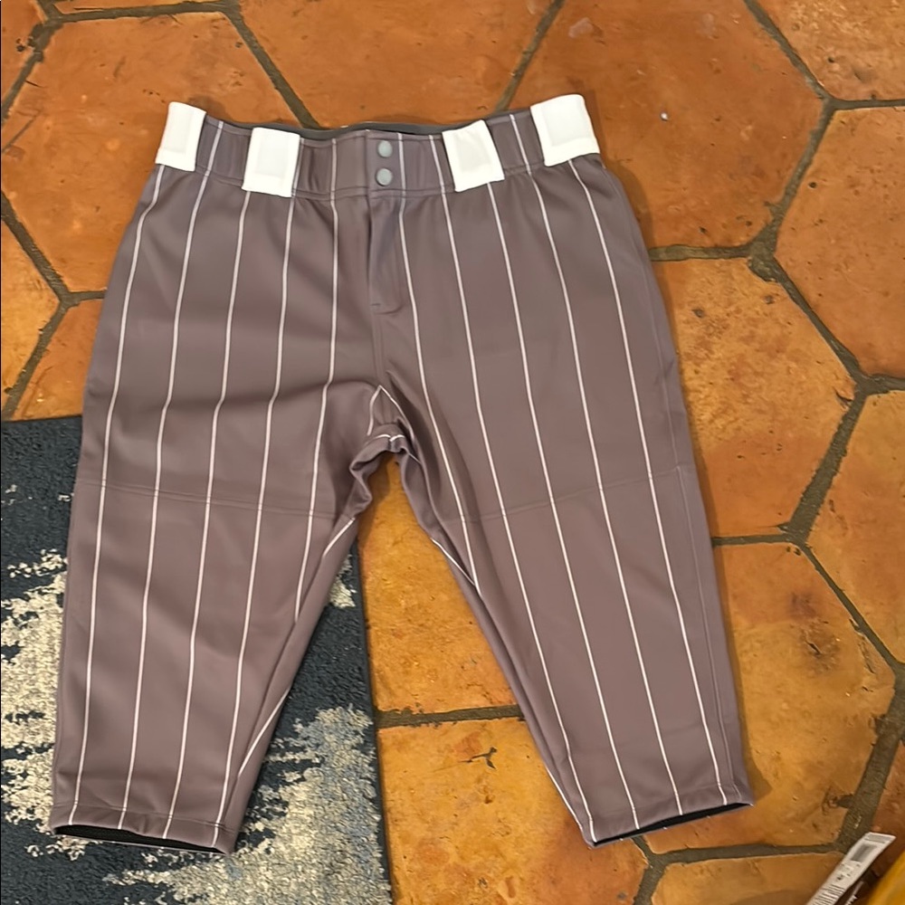Pin Striped Softball Pants